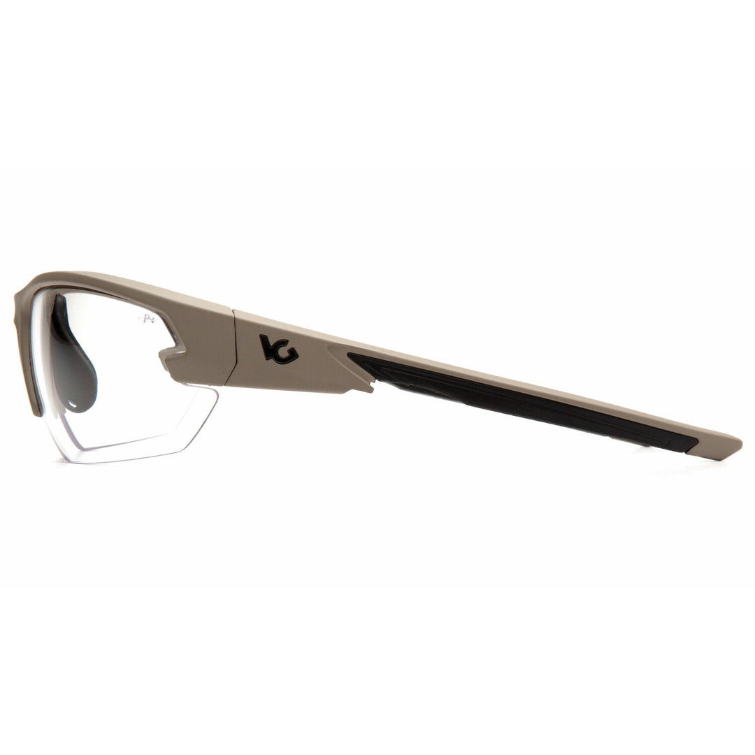 Pyramex VGST1410T Clear Anti-Fog Lens with Tan Frame