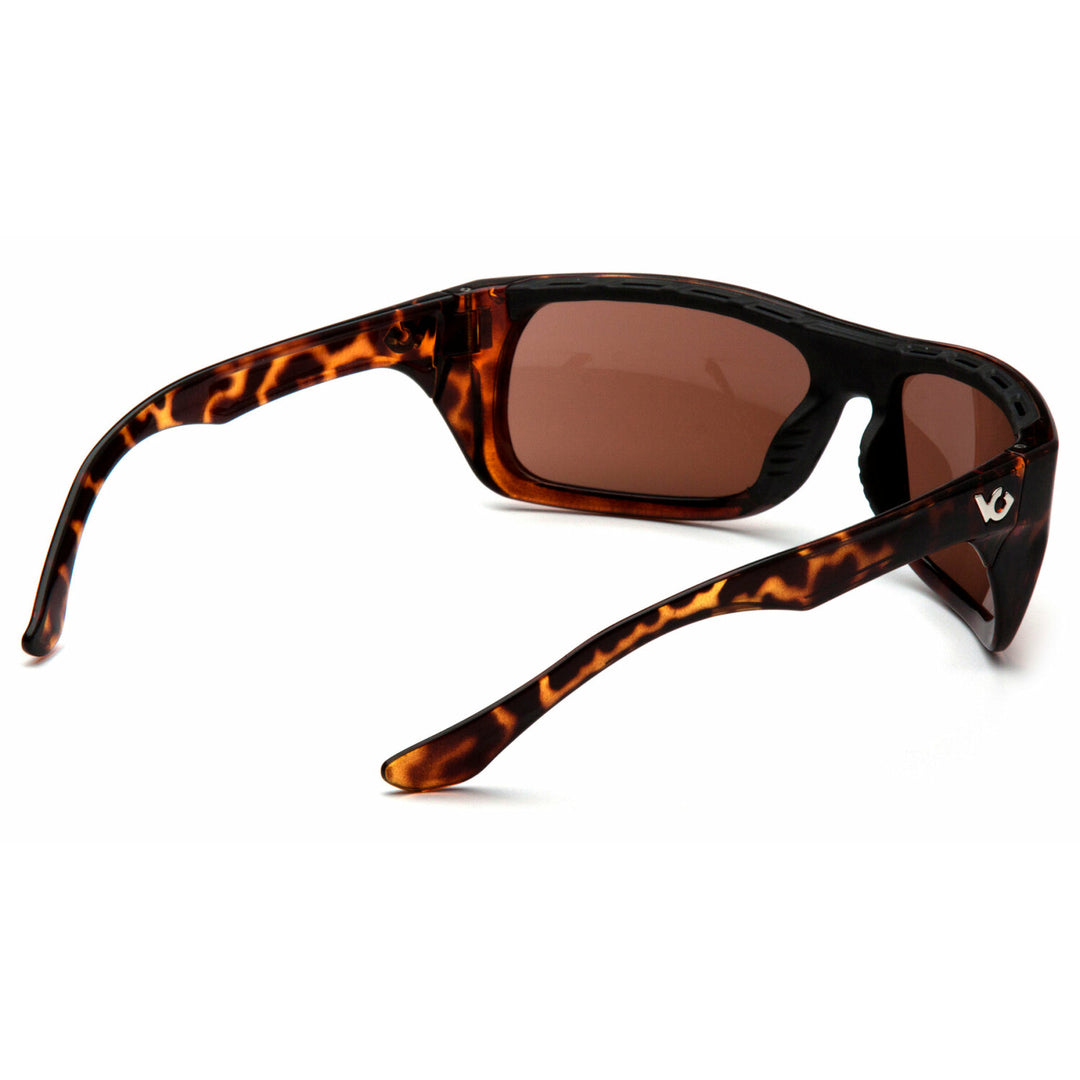 Pyramex VGST918T Vallejo Bronze Anti-Fog Lens with Tortoise Frame
