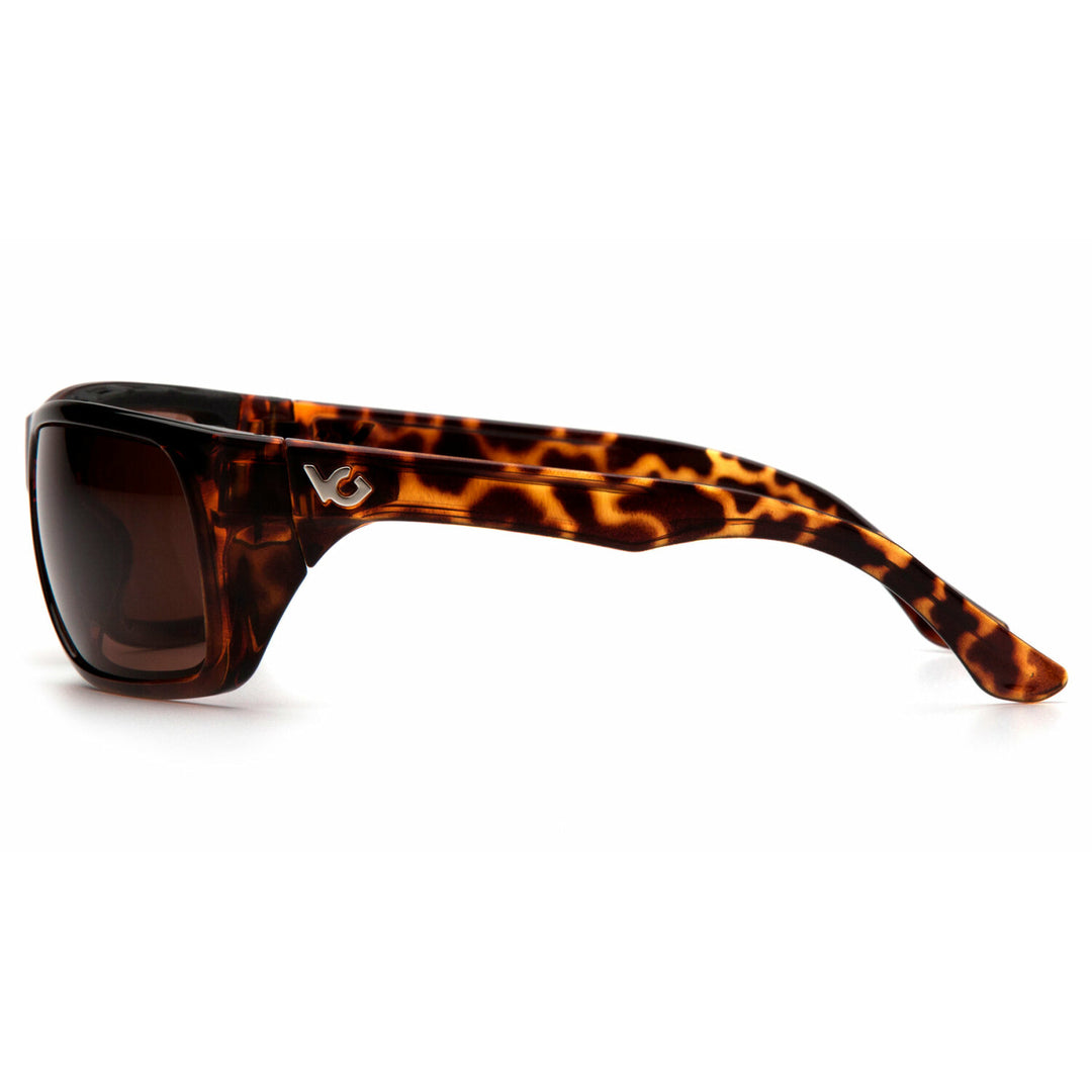 Pyramex VGST918T Vallejo Bronze Anti-Fog Lens with Tortoise Frame
