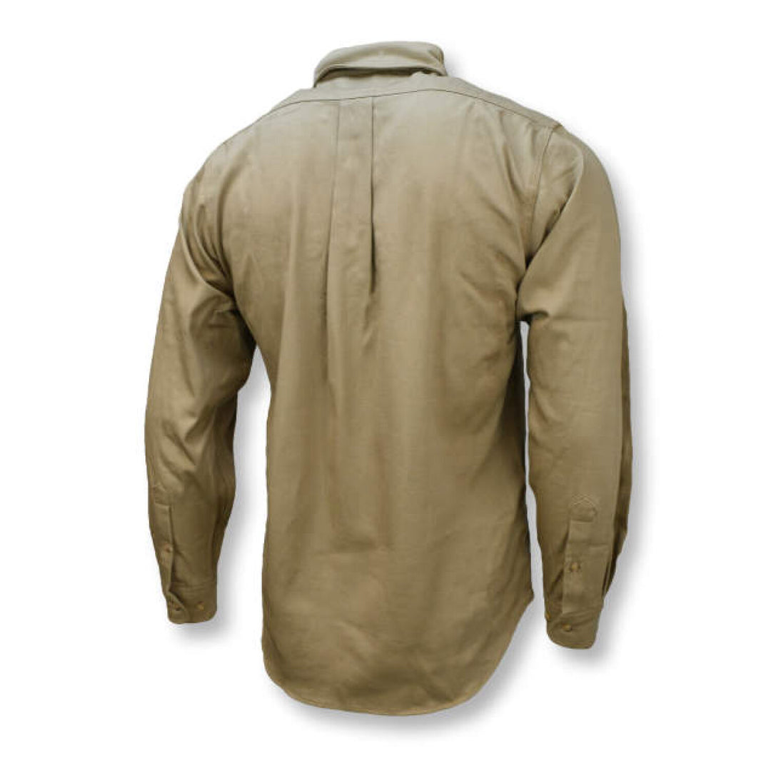 Neese VI7SH 7 oz Indura® FR Shirt (CAT 2) - Khaki