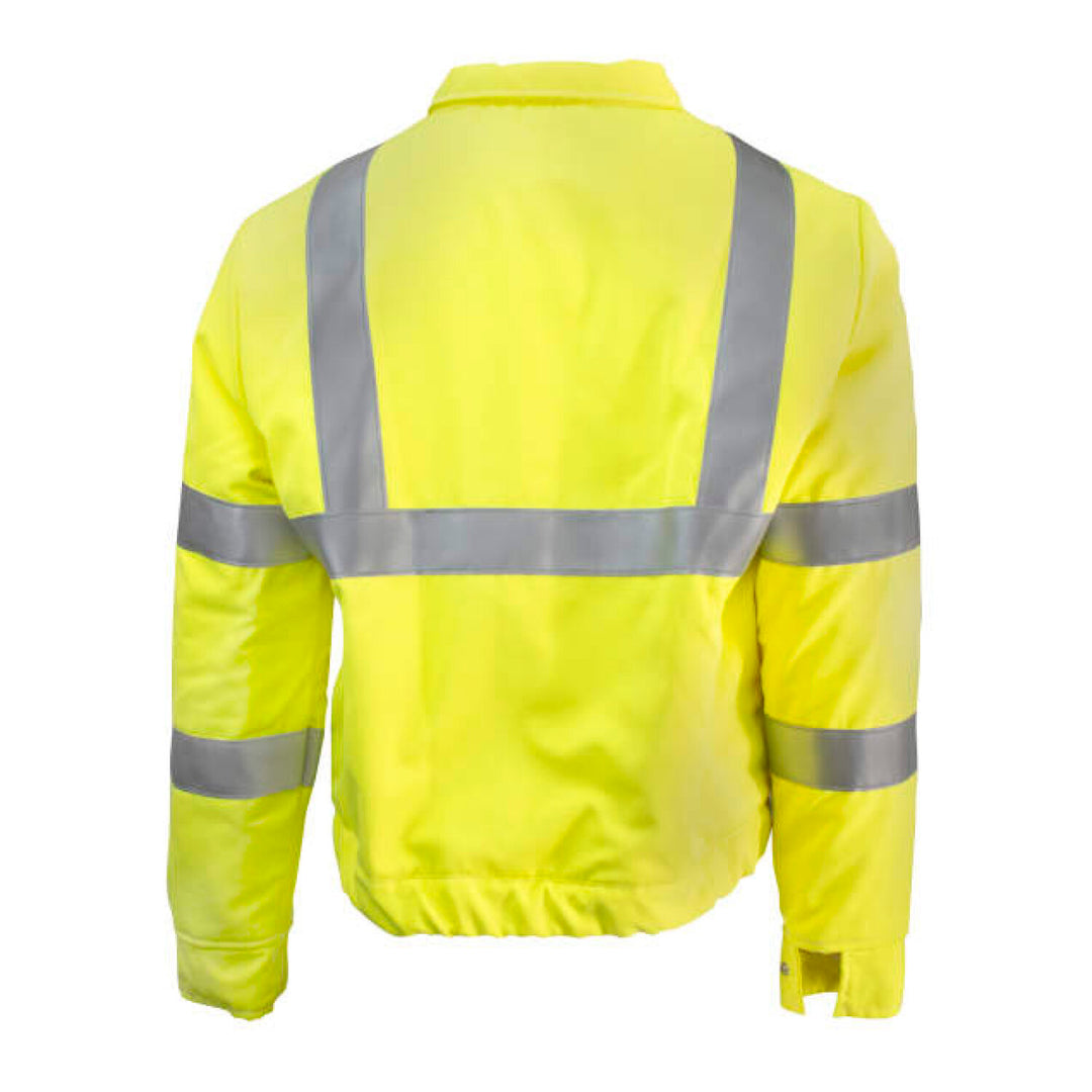 Neese VM7JBL3 High Visibility FR Jacket with FR InsulAir® Quilted Lining - Fluorescent Yellow