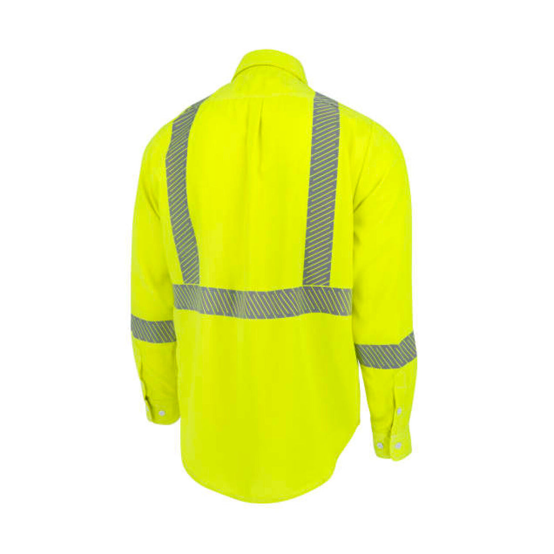 Neese VTS5SH3 Tecasafe® One 5.7 oz Class 3 FR Shirt - Fluorescent Yellow