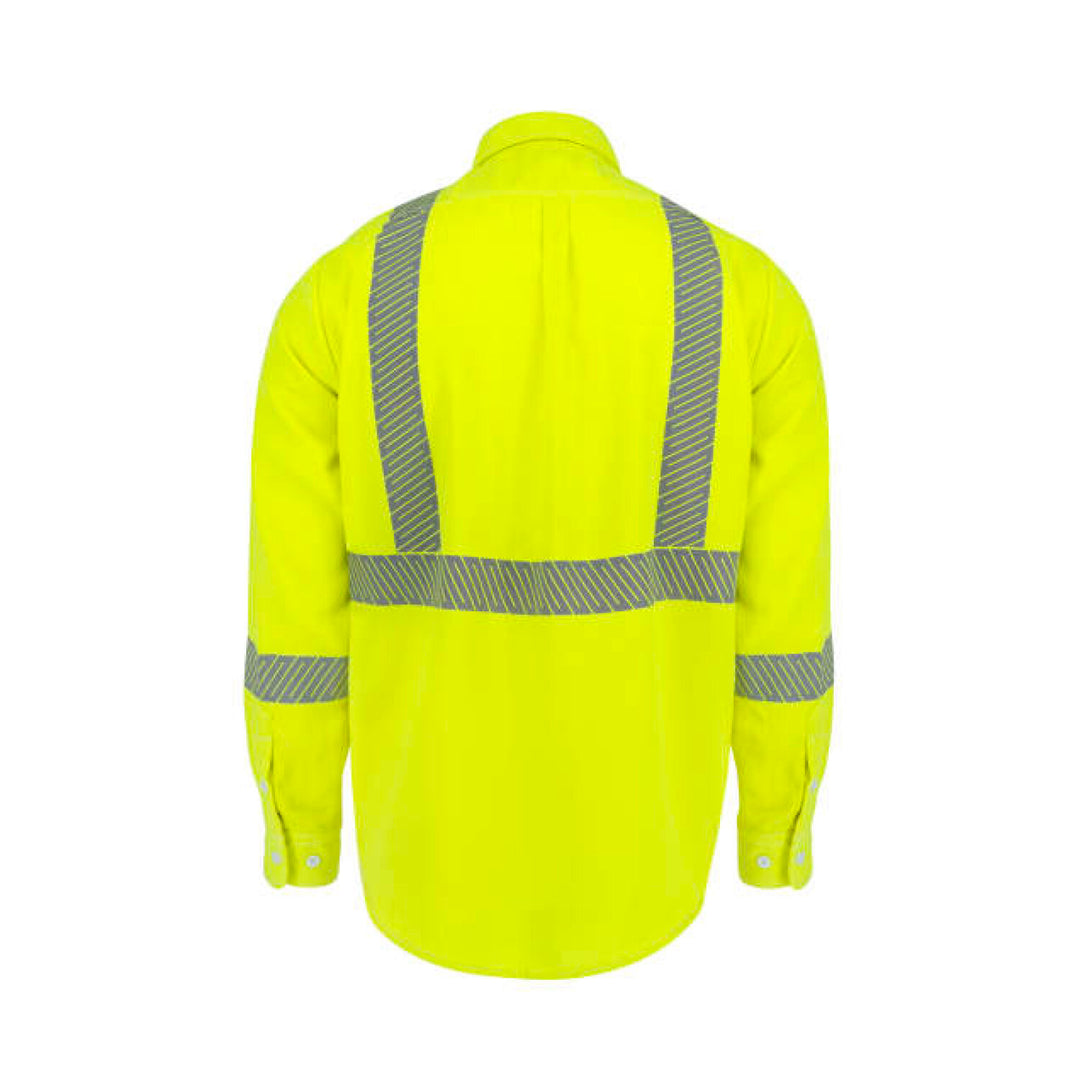 Neese VTS5SH3 Tecasafe® One 5.7 oz Class 3 FR Shirt - Fluorescent Yellow