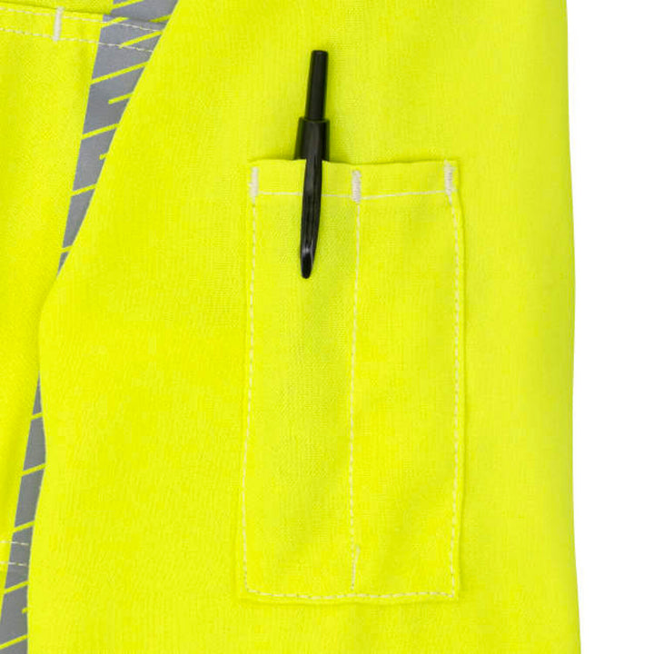 Neese VTS5VSH3 Tecasafe® One 5.7 oz Class 3 Vented FR Shirt - Fluorescent Yellow