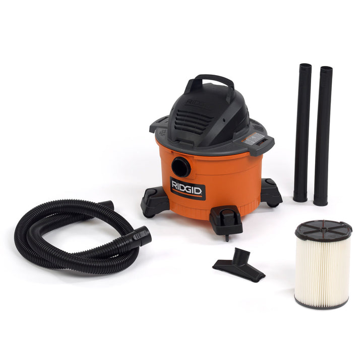 Ridgid 41343 WD0671EX 6 Gallon Wet/Dry Vacuum Cleaner