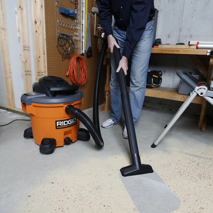 Ridgid 40123 Wet/Dry Vacuum WD1270EX 12 Gallon Portable Vac