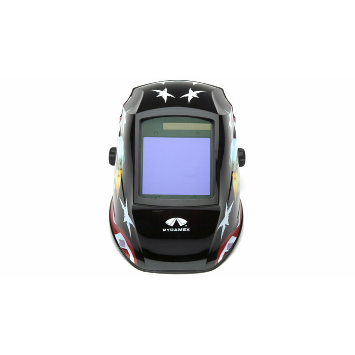 Pyramex WHAM3030AE Auto Darkening Helmet - American Eagle 98x87 mm