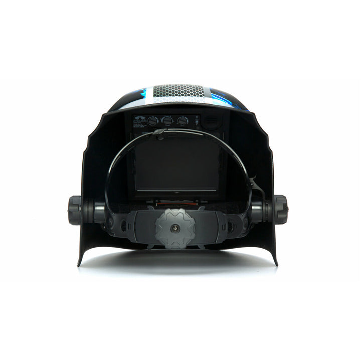 Pyramex WHAM3030FM Auto Darkening Helmet - Fire Metal 98x87 mm