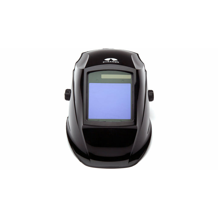 Pyramex WHAM3030GB Auto Darkening Helmet - Glossy Black 98x87 mm