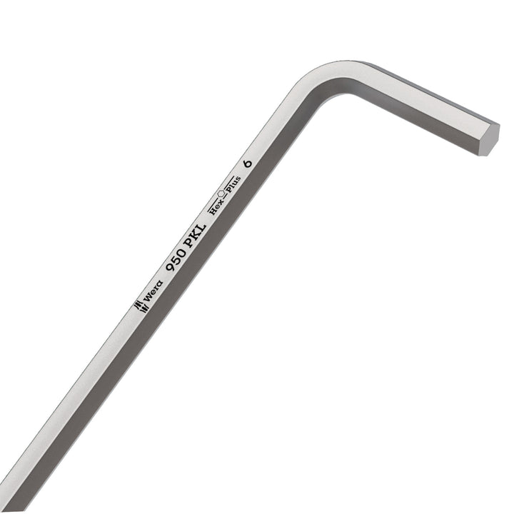 Wera 950 PKS L-key, metric, chrome-plated, 4 x 80 mm