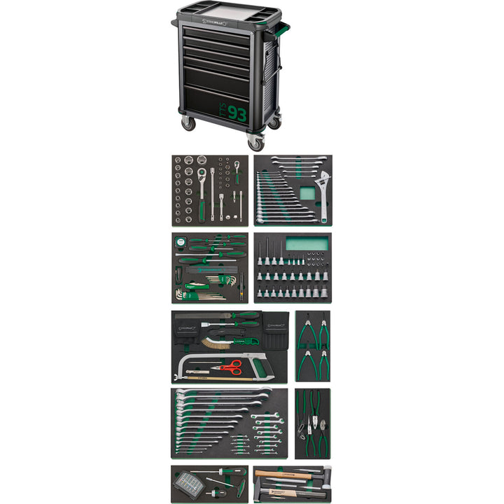 Stahlwille 98830180 Tool Assortment with Tool Trolley