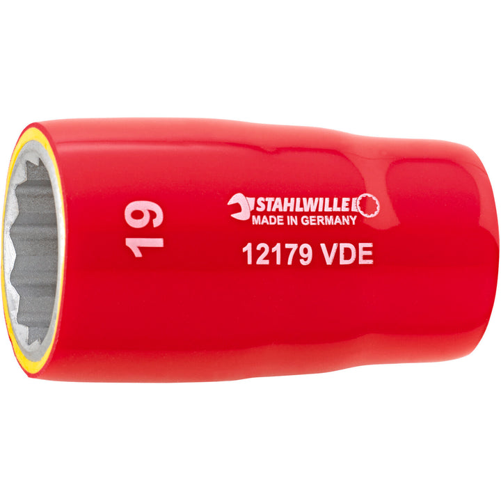 Stahlwille 03370013 12179 VDE Socket 13 mm, 1/2" Drive