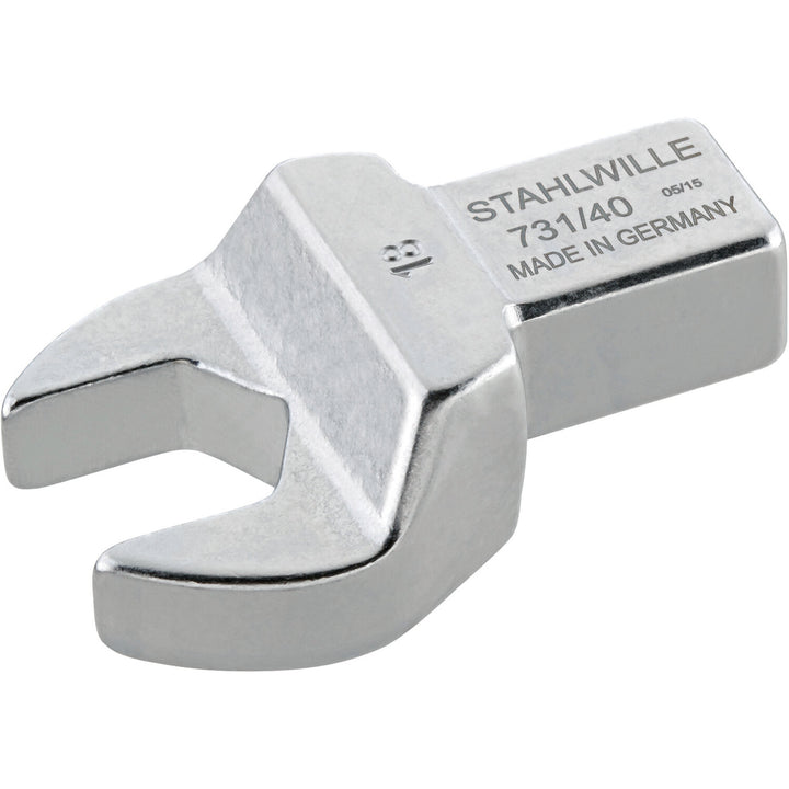 Stahlwille 58214019 731/40 Open ended insert 19 mm