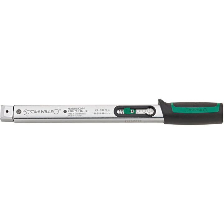 Stahlwille 50584010 730 Quick Basic wrench, Size a/10; 20-100 Nm