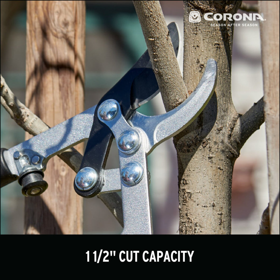 Corona FL 3470 EasyCUT Extendable Bypass Lopper, 21 in. to 33 in., 1-1/2 in. Cut Capacity