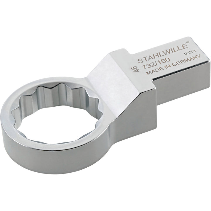 Stahlwille 58221060 732/100 Ring insert tool 60 mm, 22x28 mm