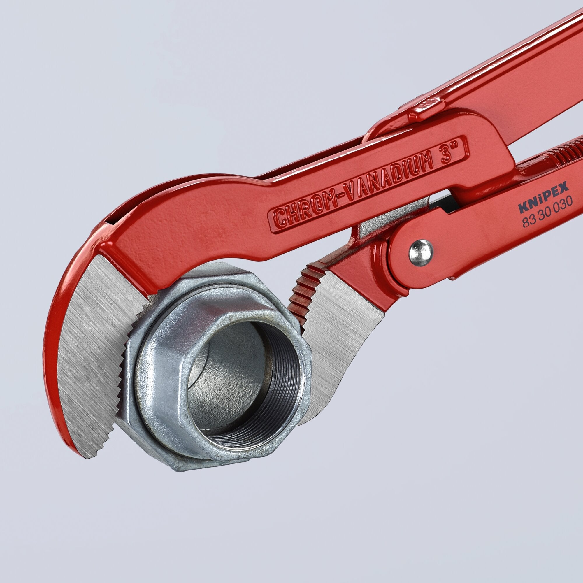 Knipex 83 30 030 Swedish Pipe Wrench-S-Type, 29 3/4