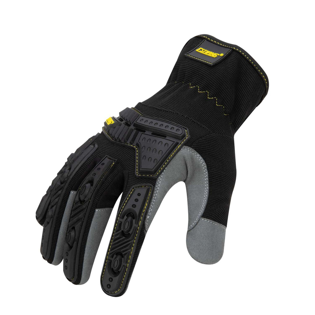 Estwing EWIMPSC0510 Impact Speedcuff Gloves in Black and Gray, Large
