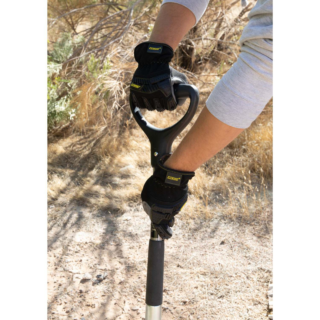 Estwing EWIMPSC0511 Impact Speedcuff Gloves in Black and Gray, X-Large