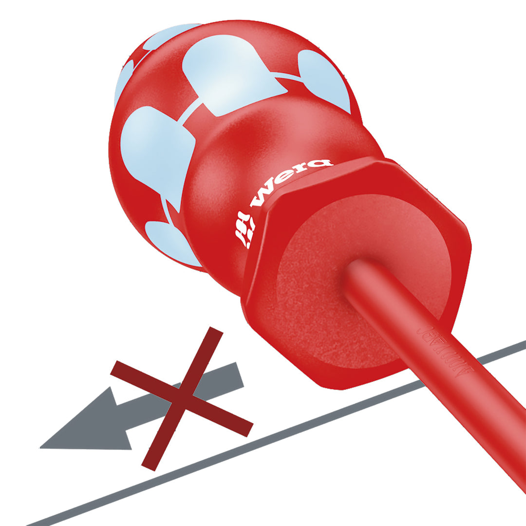 Wera 368 Screwdriver for square socket head screws, # 4 x 200 mm