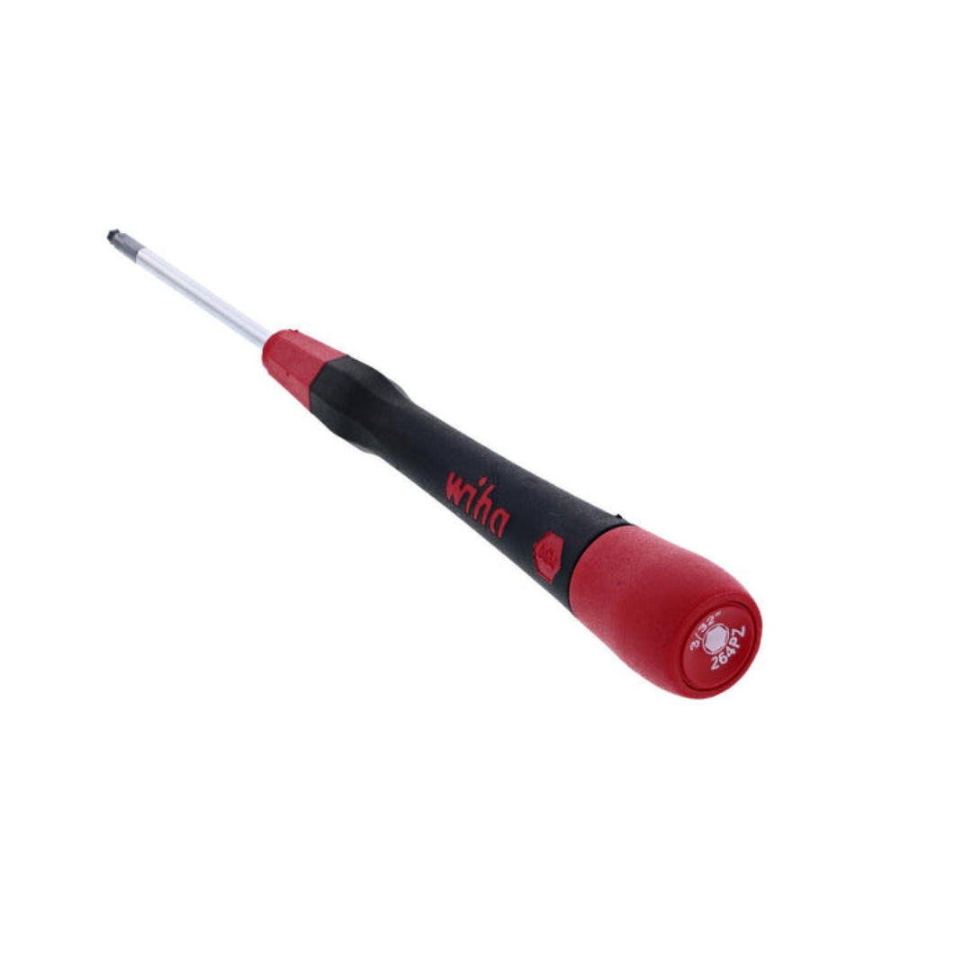Wiha Tools 26459 PicoFinish Precision Ball End Hex Screwdriver, 3/32" x 50 mm
