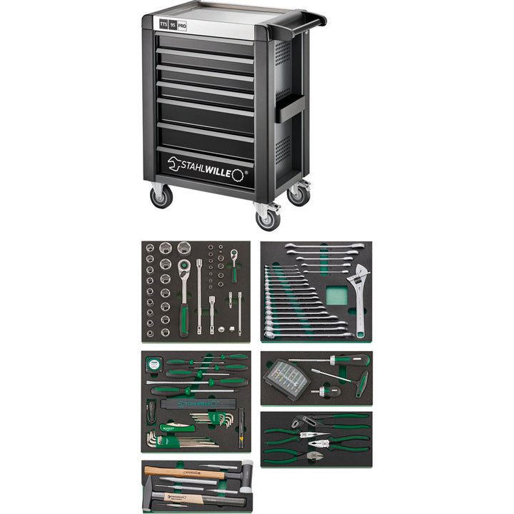 Stahlwille 98830192 Assortment tools with tool trolley