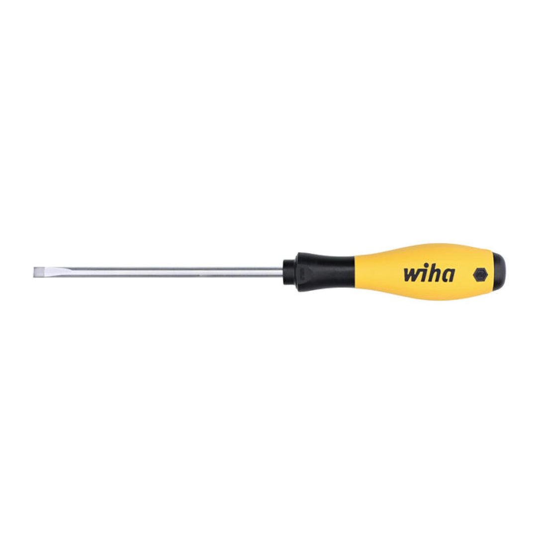 Wiha Tools 30246 ESD SoftFinish Slotted Screwdriver, 5.5 mm x 125 mm