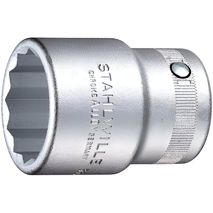 Stahlwille 05410052 55a 1 1/8 Inch 12-pt Bi-Hex Socket 3/4 Inch Drive
