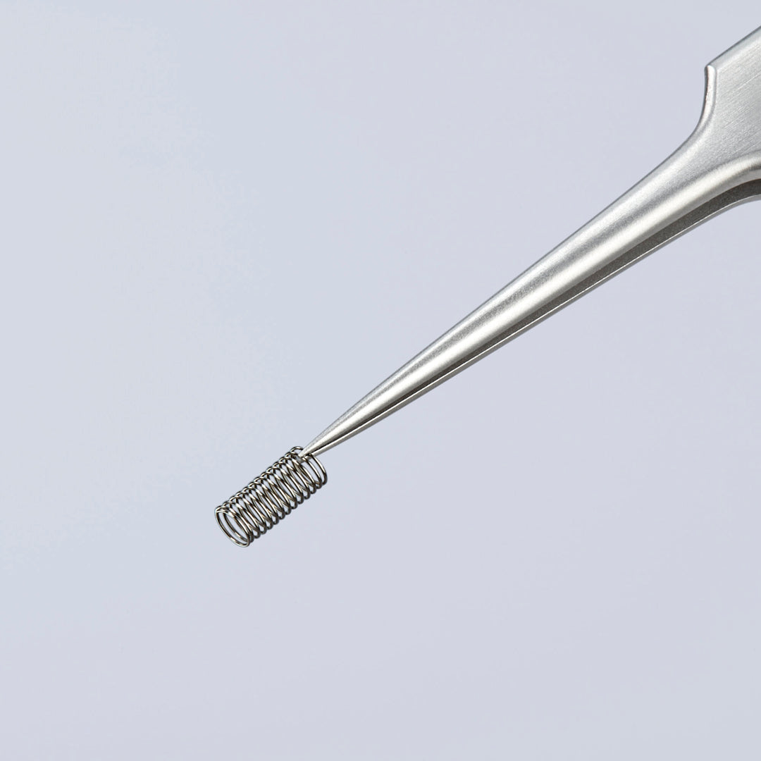 Knipex 92 22 12 4" Stainless Steel Gripping Tweezers-Needle Point Tips