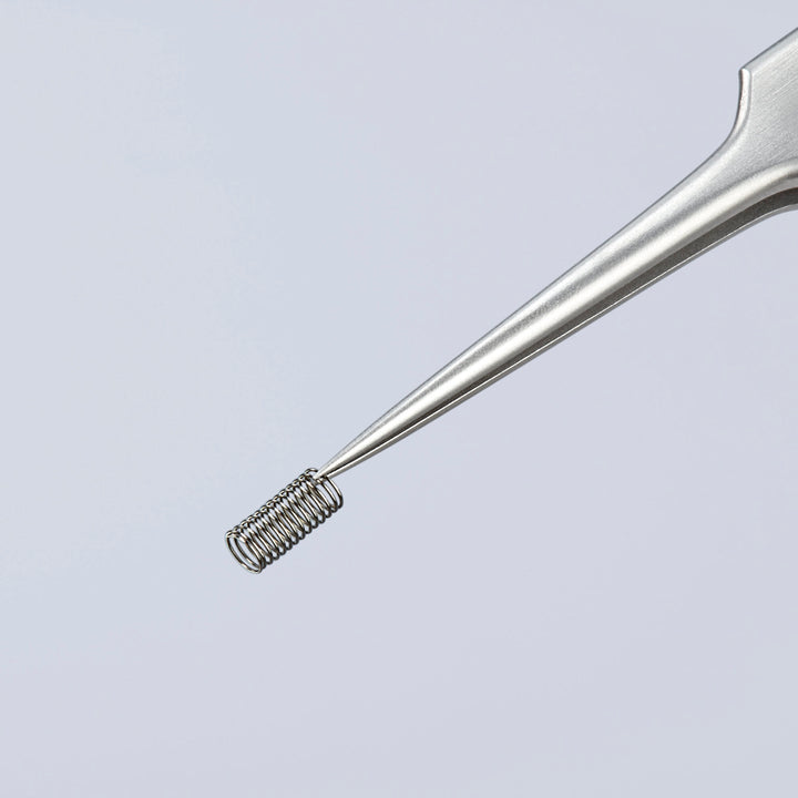 Knipex 92 22 12 4" Stainless Steel Gripping Tweezers-Needle Point Tips