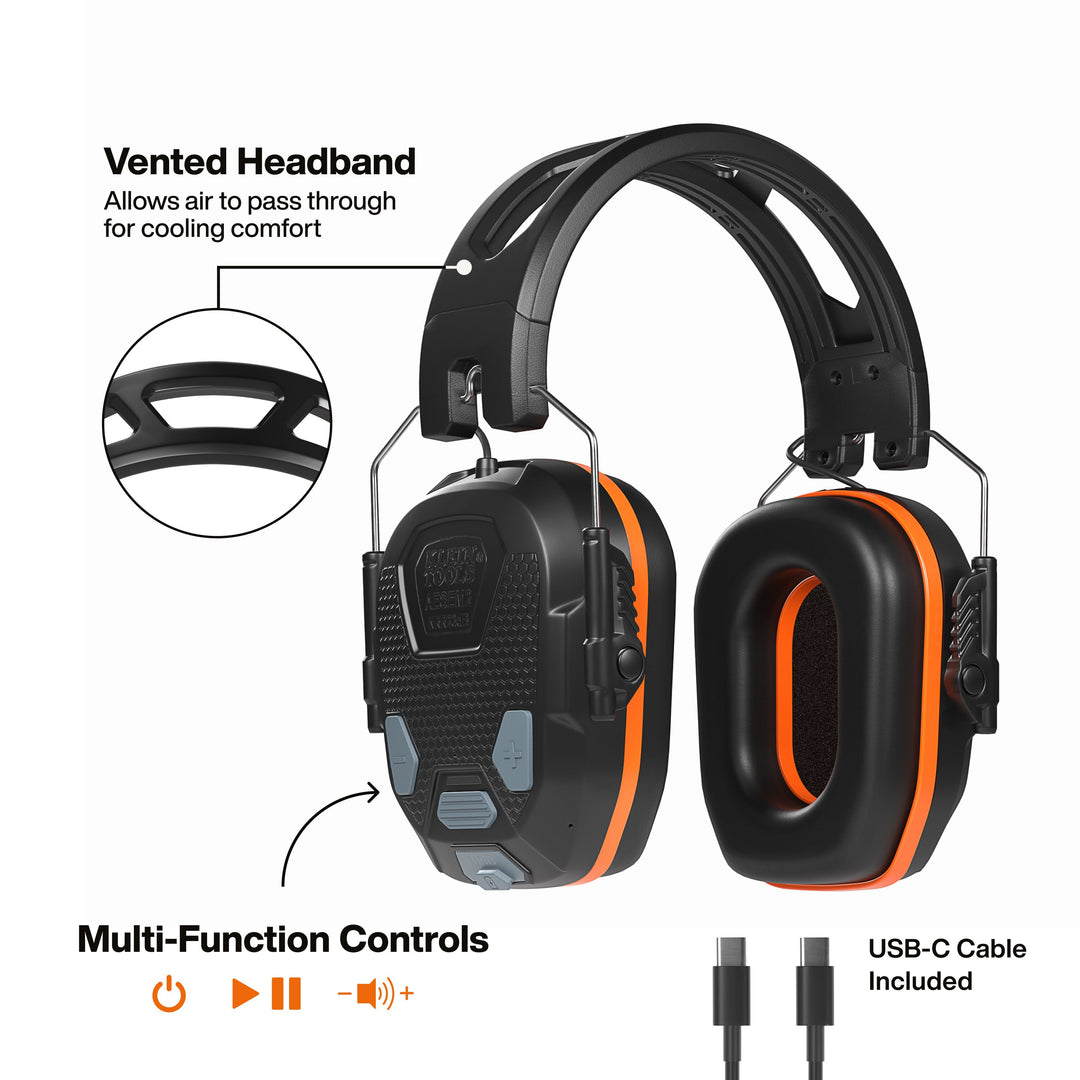 Klein Tools AESEM2 Slim Bluetooth Earmuffs