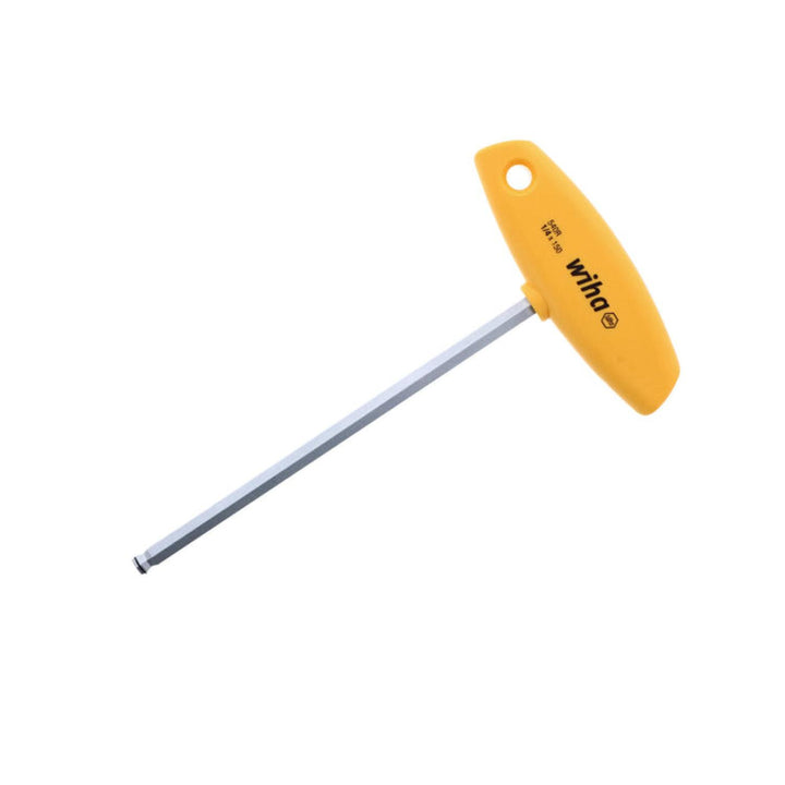 Wiha Tools 54018 1/4" MagicRing Ball End Hex SAE T-Handle