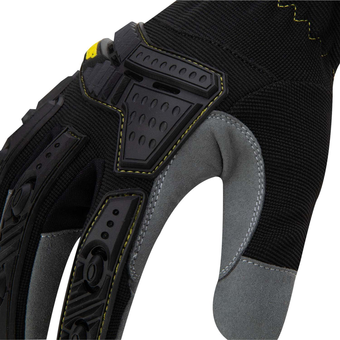 Estwing EWIMPSC0509 Impact Speedcuff Gloves in Black and Gray, Medium