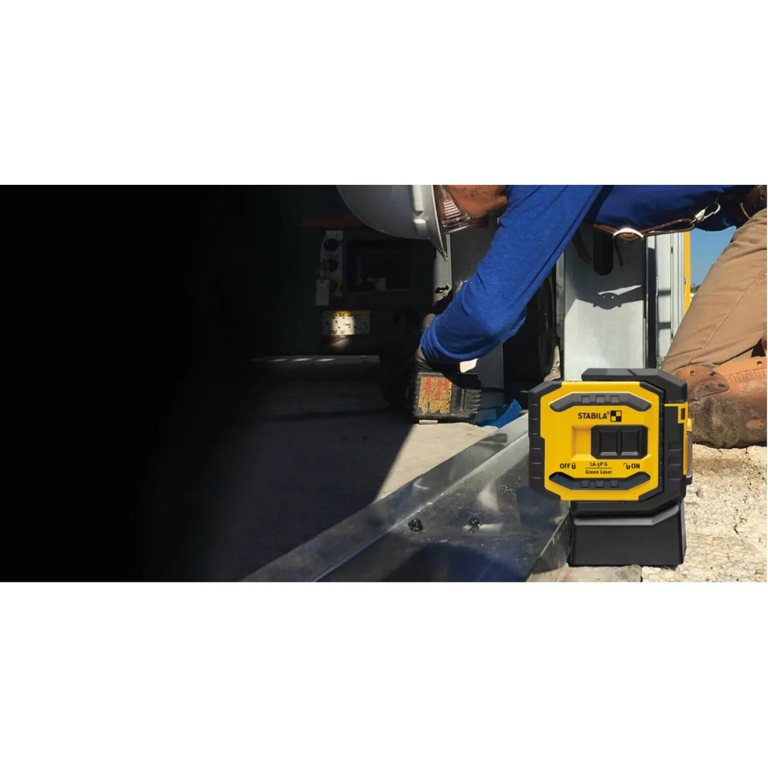 Stabila 03165 LA-5P G self-leveling, 5-Point/Dot GREENBEAM Laser