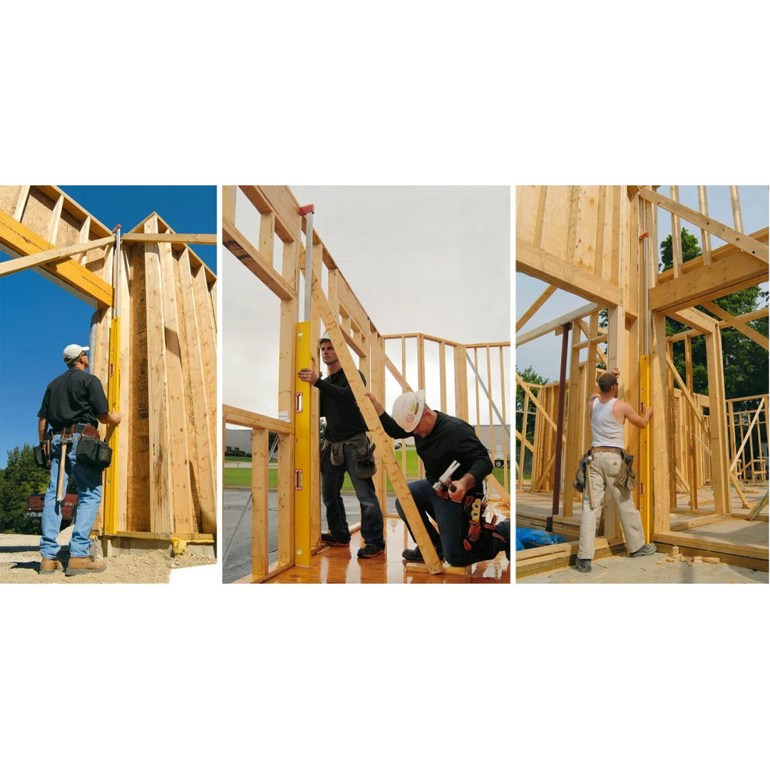 Stabila 35712 7'-12'  Type 106T Extendable Plate Levels W/REM STANDOFFS