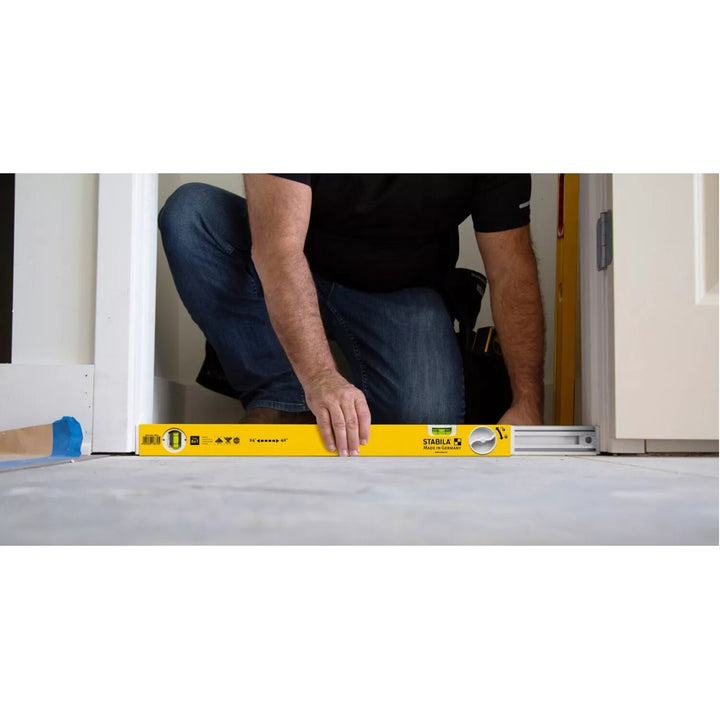 Stabila 37540 Spirit levels, 78" Type 196 Jamber Set w/ 24"-40" Type 80 T
