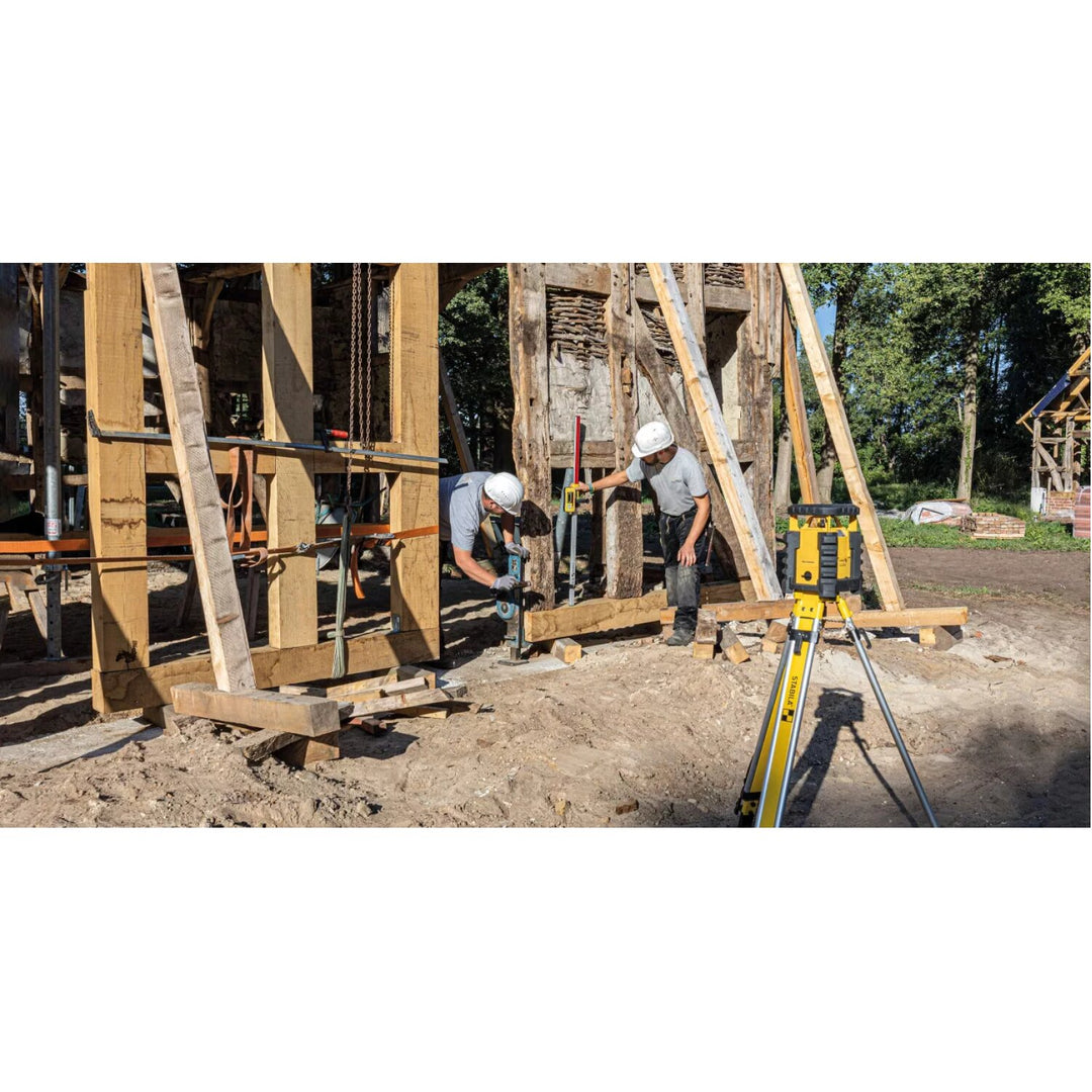 Stabila 05820 LAR 300 rotary laser set with tripod and grade rod
