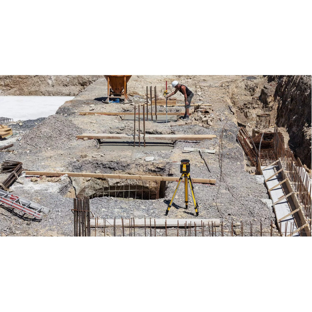 Stabila 05820 LAR 300 rotary laser set with tripod and grade rod