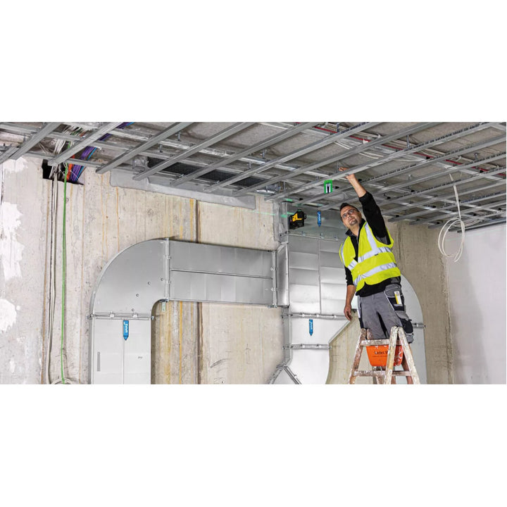 Stabila 03410 Multi-line laser LAX 600 G, 12 V system, 5-piece set, without battery and charger