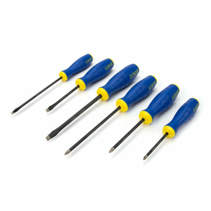 Estwing 42447 6-Piece Phillips and Slotted Magnetic Diamond Tip Screwdriver Set
