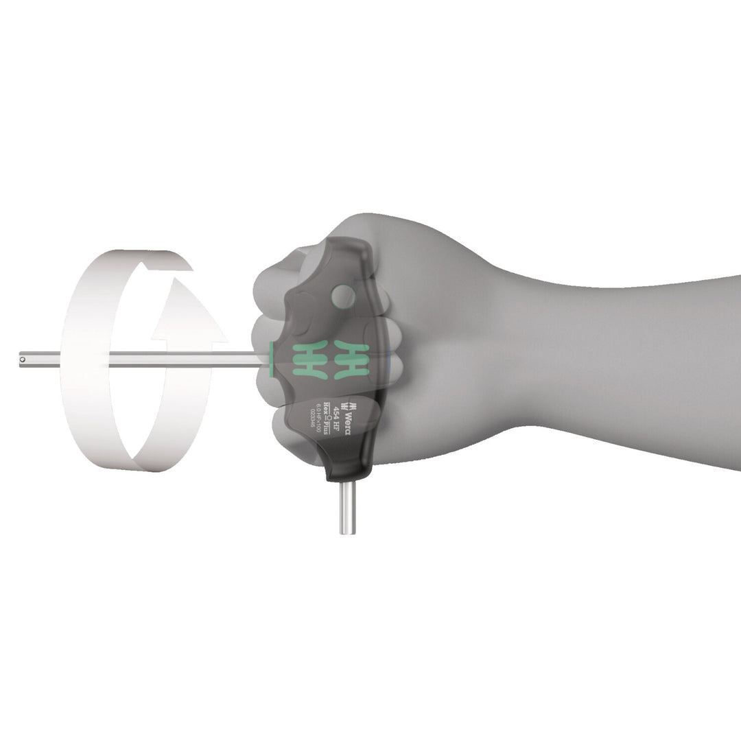 Wera 454/5 HF SHK Set 1 Screwdriver set T-handle screwdriver Hex-Plus with holding function