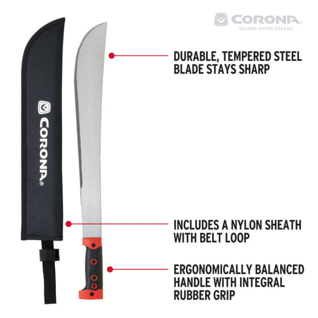 Corona MA13161  Machete w/Nylon Sheath
