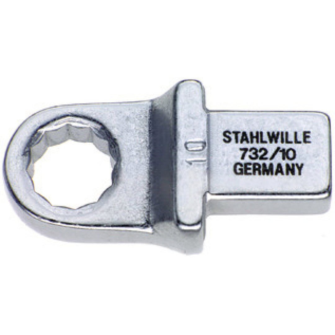 Stahlwille 58221010 Spanner 732/10 Ring insert tool 10 mm, 9x12 mm
