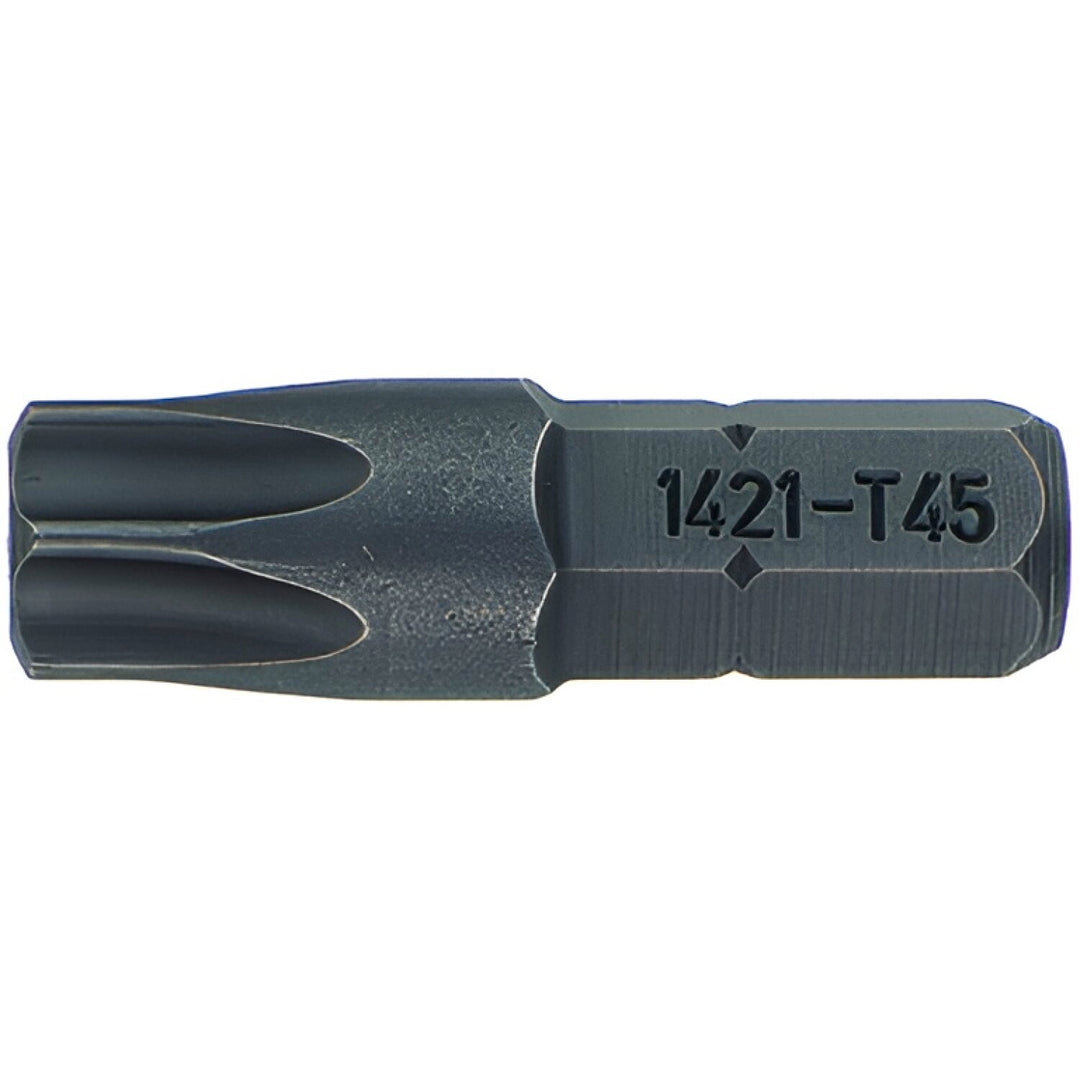 Stahlwille 08130045 1421 T45 1/4 Inch Drive TORX® Insert Bit