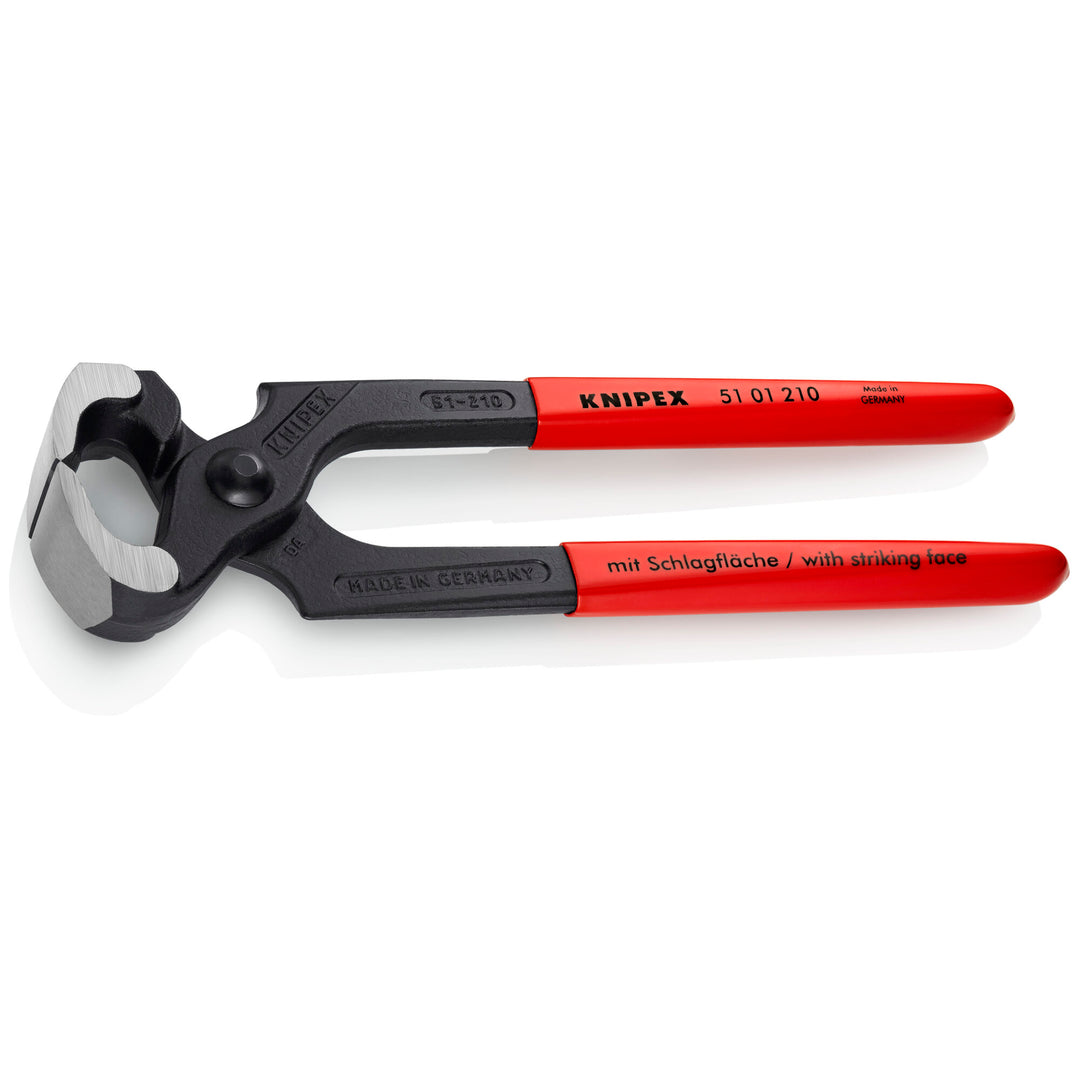 Knipex 51 01 210 8 1/4" Carpenters' End Cutting Pliers-Hammer Head Style