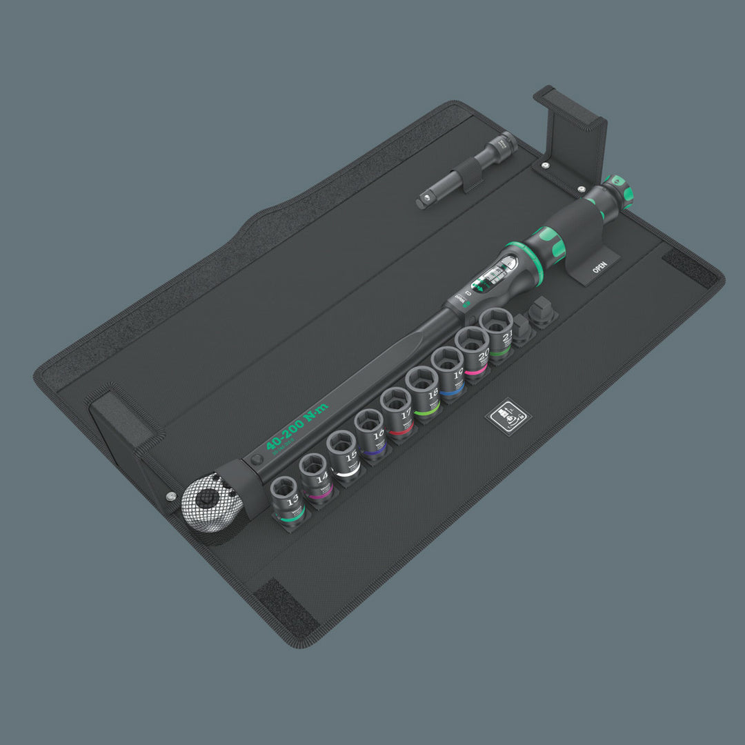Wera 9445 Textile box Click-Torque C 3, empty, 520 x 100 x 78 mm