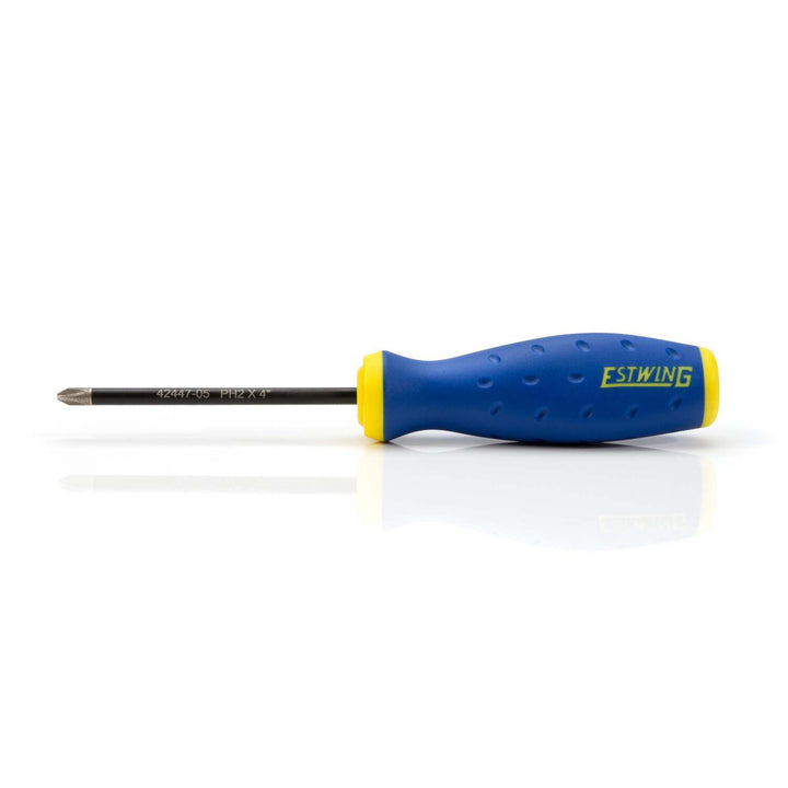 Estwing 42447-05 PH2 x 4-Inch Philips Magnetic Diamond Tip Screwdriver with Ergonomic Handle