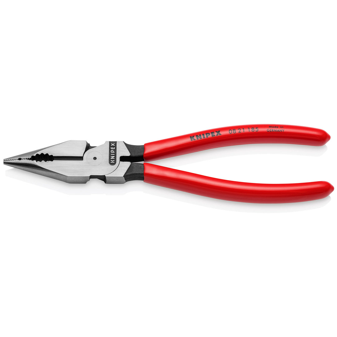 Knipex 08 21 185 SBA 7 1/4" Needle-Nose Combination Pliers