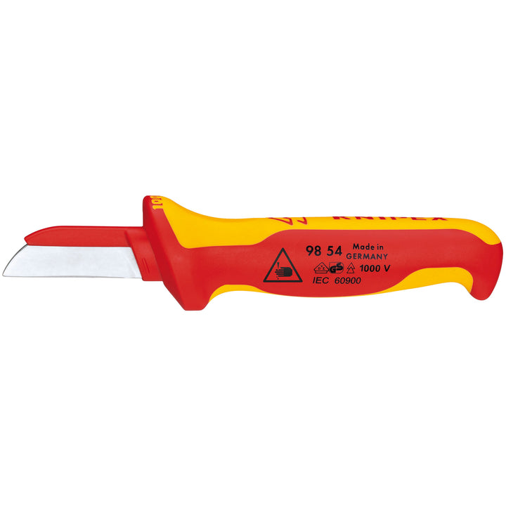 Knipex 98 54 SB 7 1/2" Cable Knife-1000V Insulated
