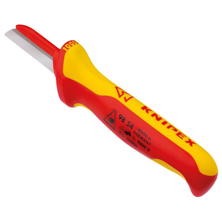 Knipex 98 54 SB 7 1/2" Cable Knife-1000V Insulated